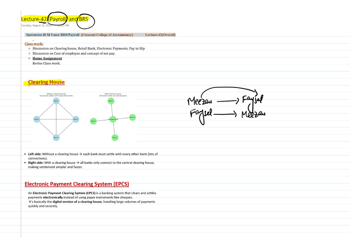 Payroll Calculations and BRS Analysis - BRS - Studocu