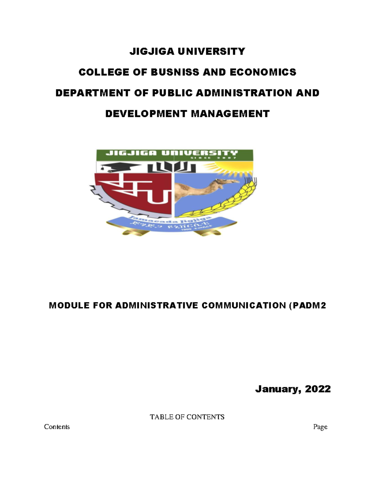 Administrative Communication Module Final Exam Notes (PADM) - Studocu