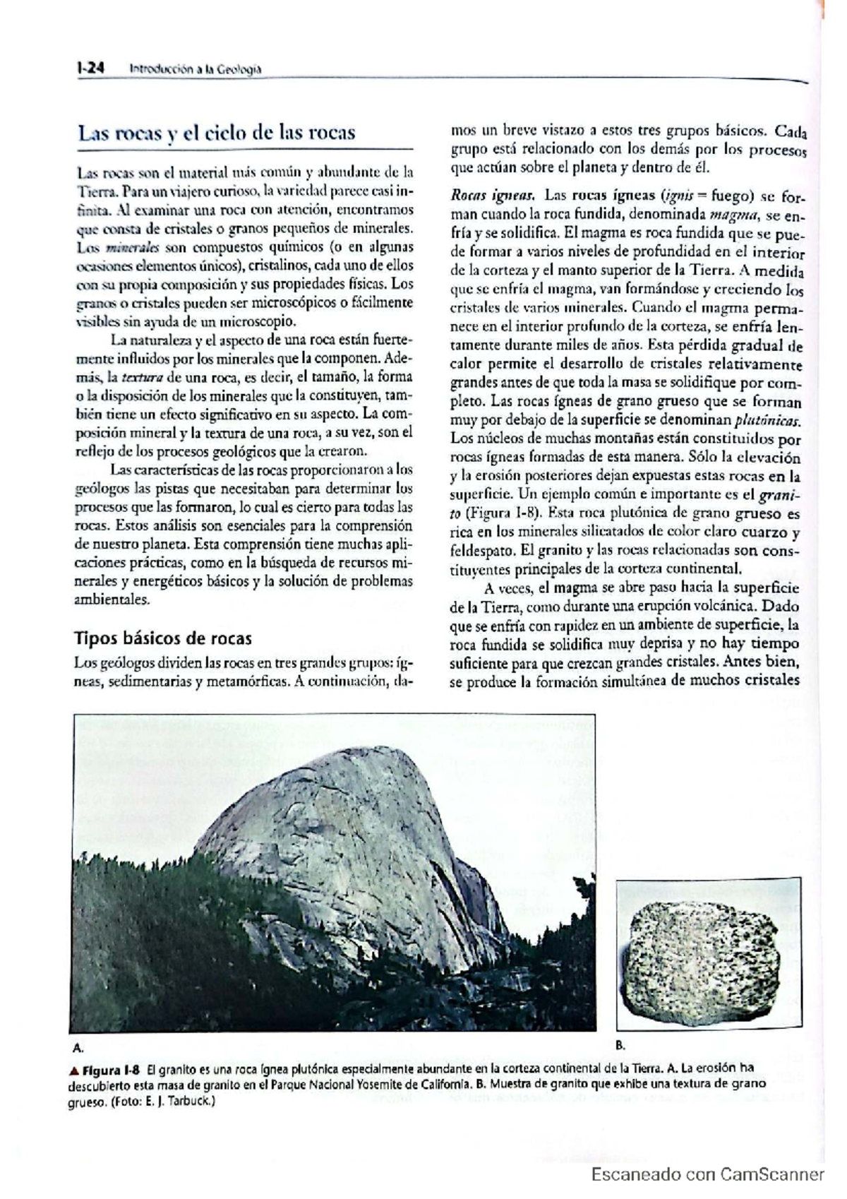 Unidad 2: El Ciclo de las Rocas - Introducción a la Geología - Studocu