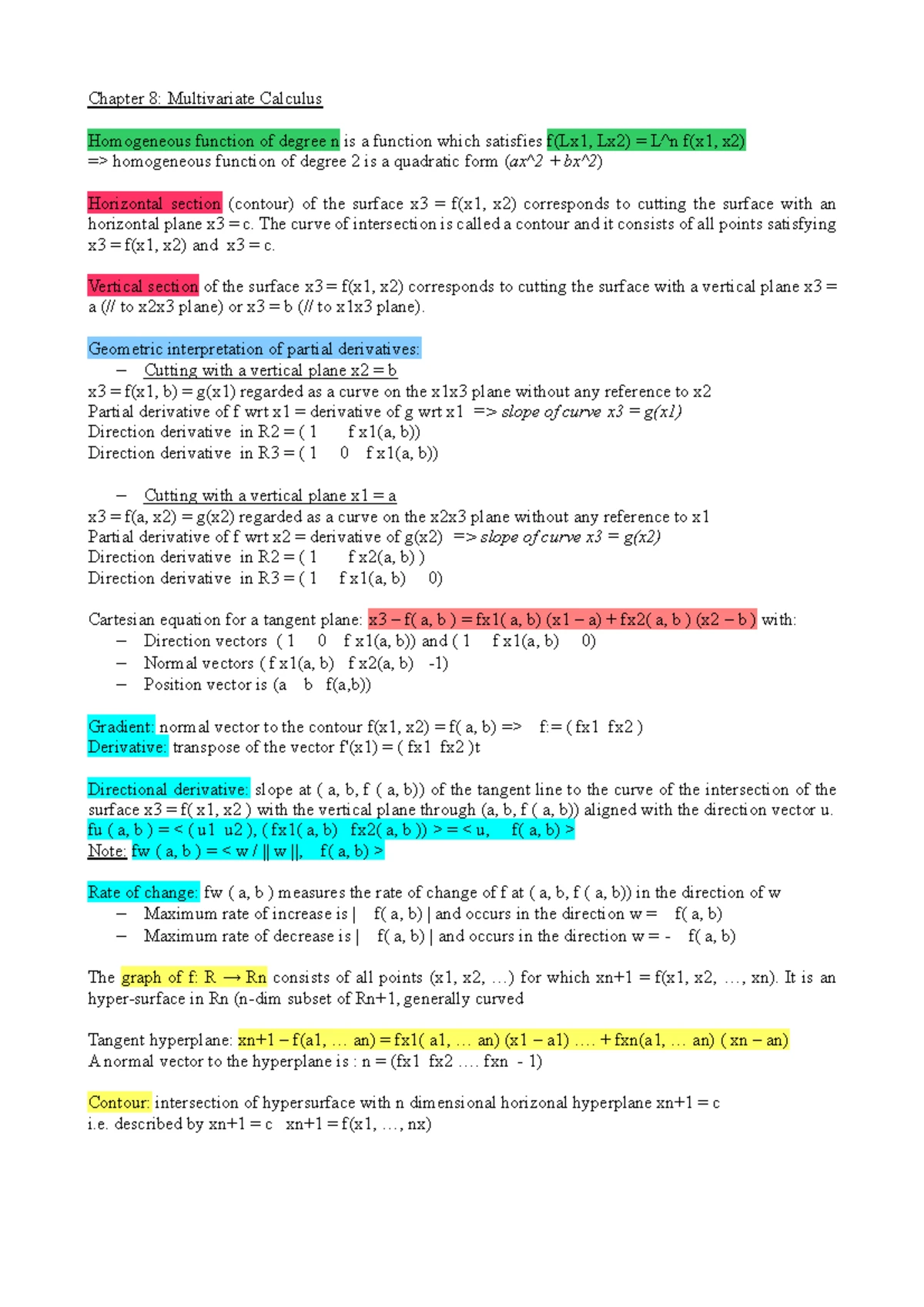 MA100 Mathematical Methods Course Guide - Home | Help | Search | LSE ...