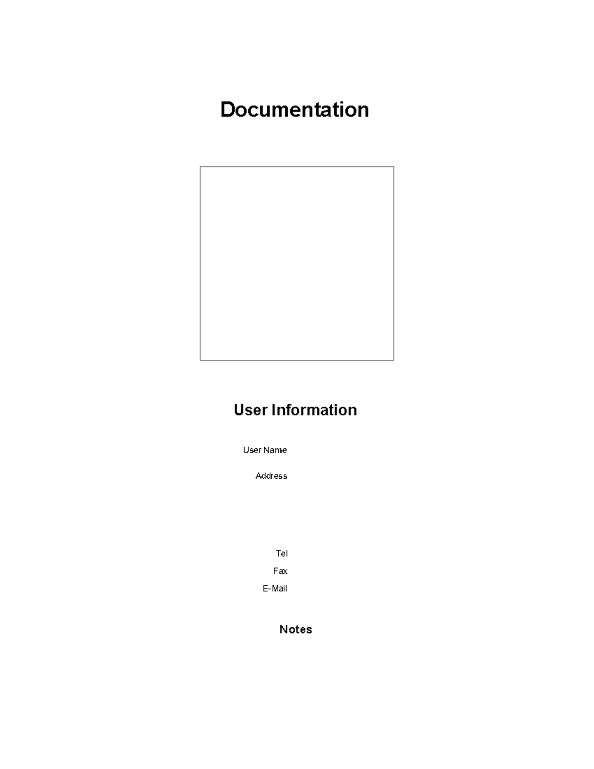 User Information and Device Parameterization Documentation - Studocu