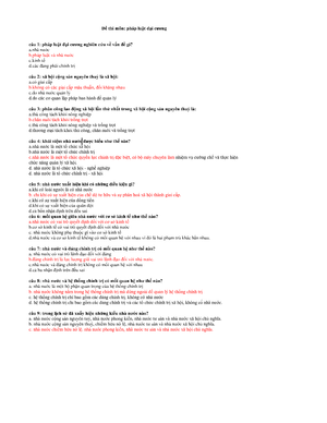 [Solved] Theo quan im ca ch ngha Mc Lnin nh nc xut hin l Do s pht trin ...