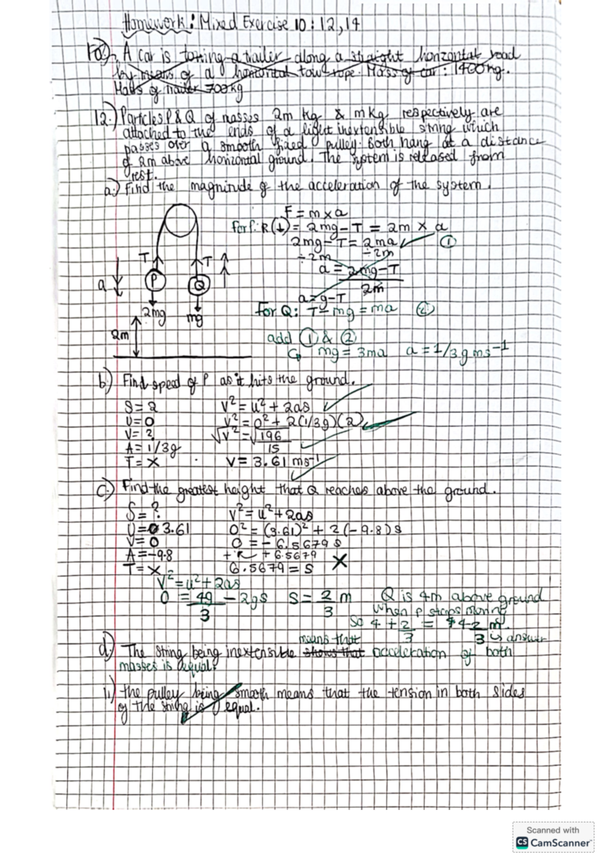 Homework: Mixed Exercise 10 from Course Code 01-11-2025 14 - Studocu