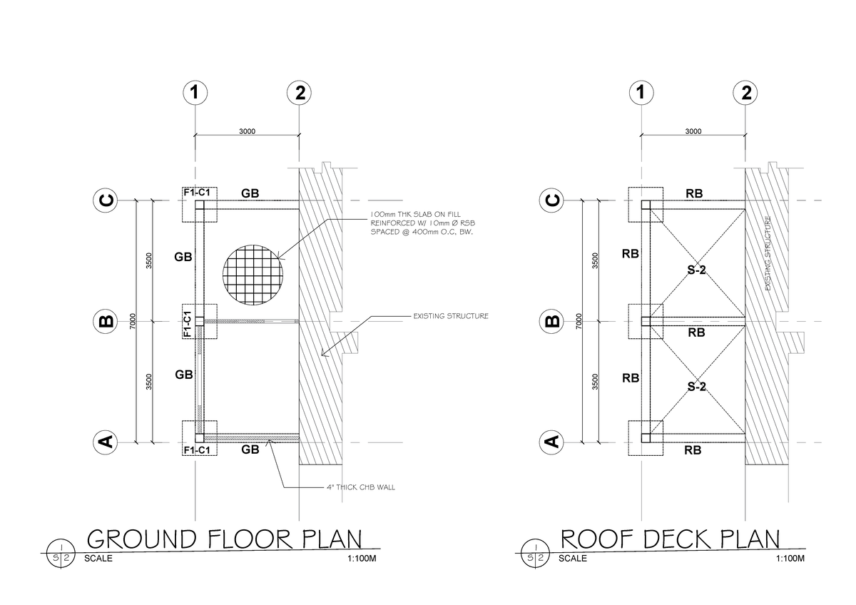 Plans Storage Room (Phase 1) - Structural Details and Schedules - Studocu