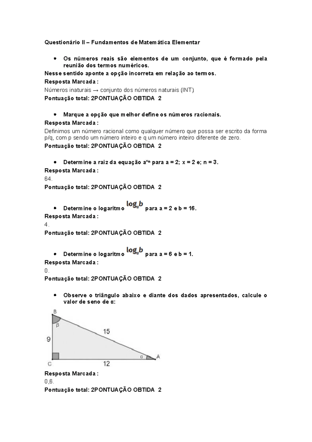 Apostila: Fundamentos em Matemática Elementar - Curso DE Matemática ...