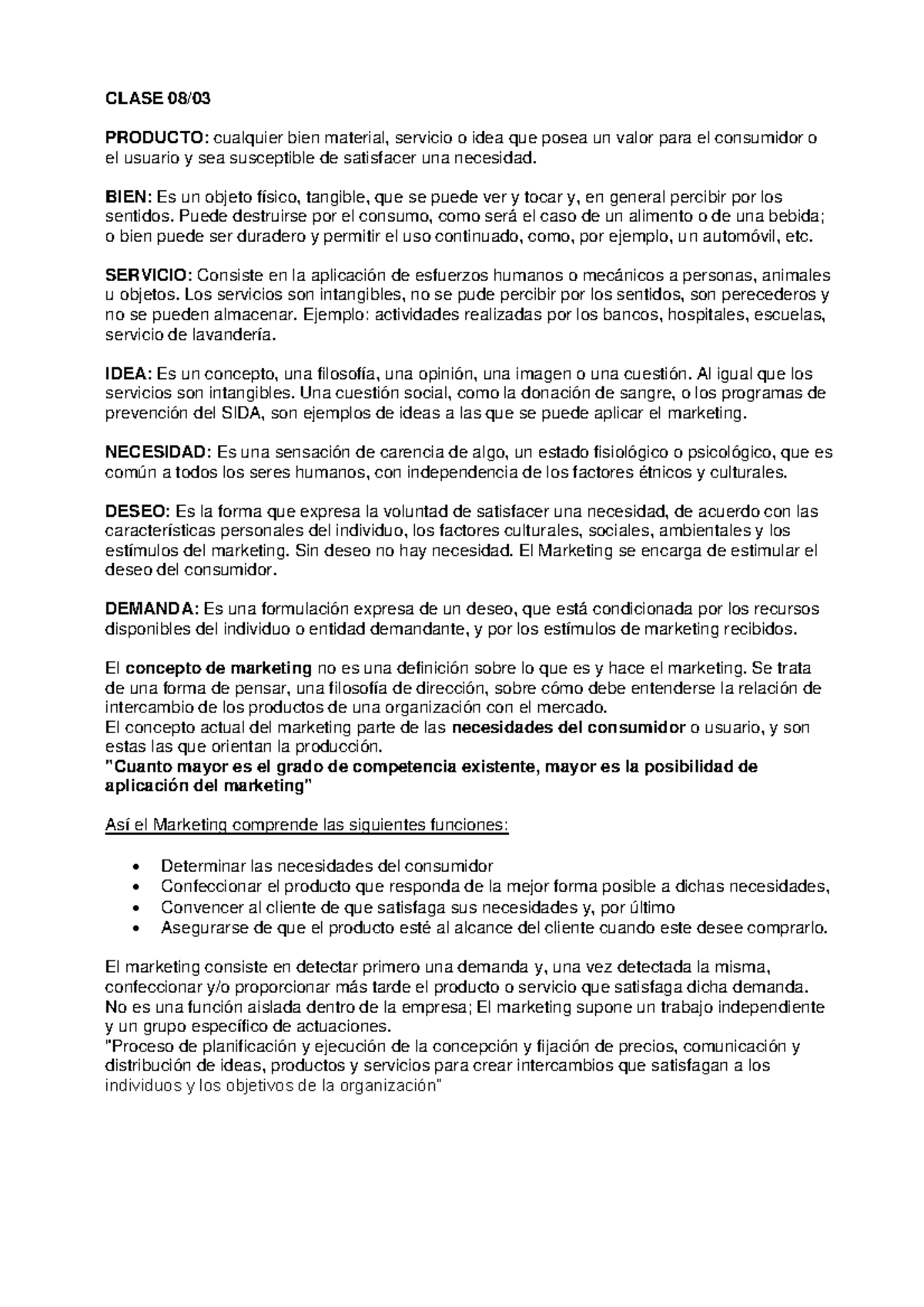 Resumen 1er Parcial de MKTG y Análisis Estratégico - Studocu