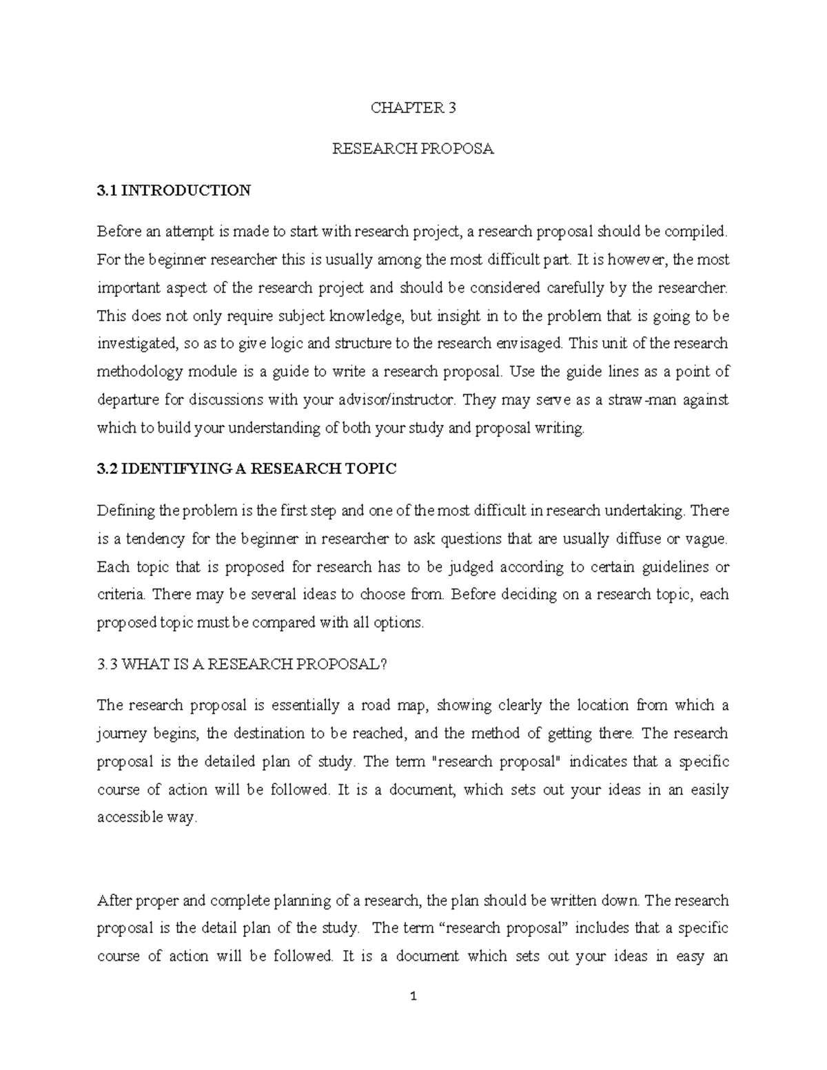 Chapter TREE (RM) - The best material for business research methods ...