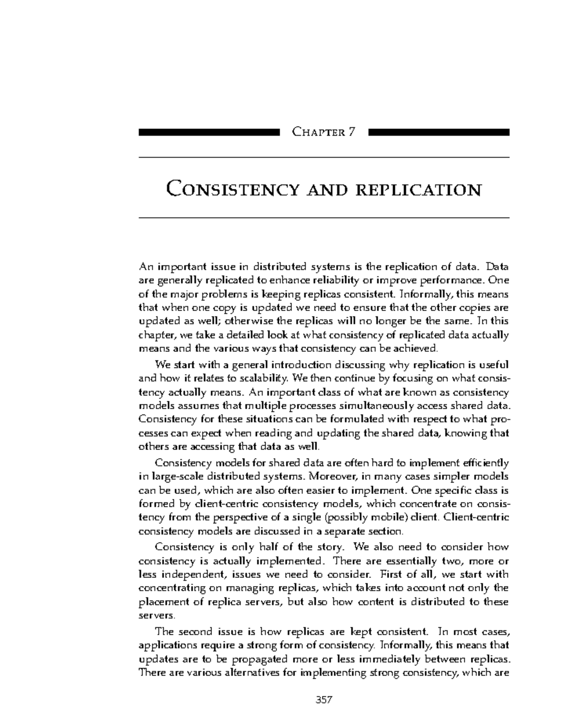 DS 3.01 Chapter 7: Consistency and Replication in Distributed Systems ...