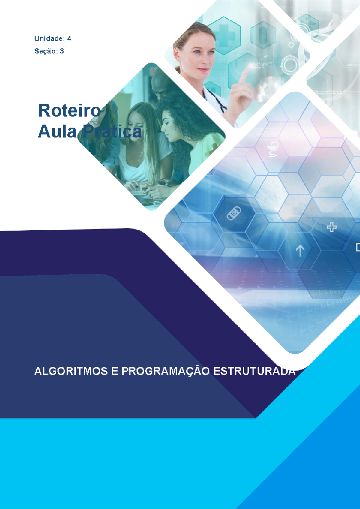 Aula Prática: Algoritmos e Programação Estruturada - Unidade 4, Seção 3 ...