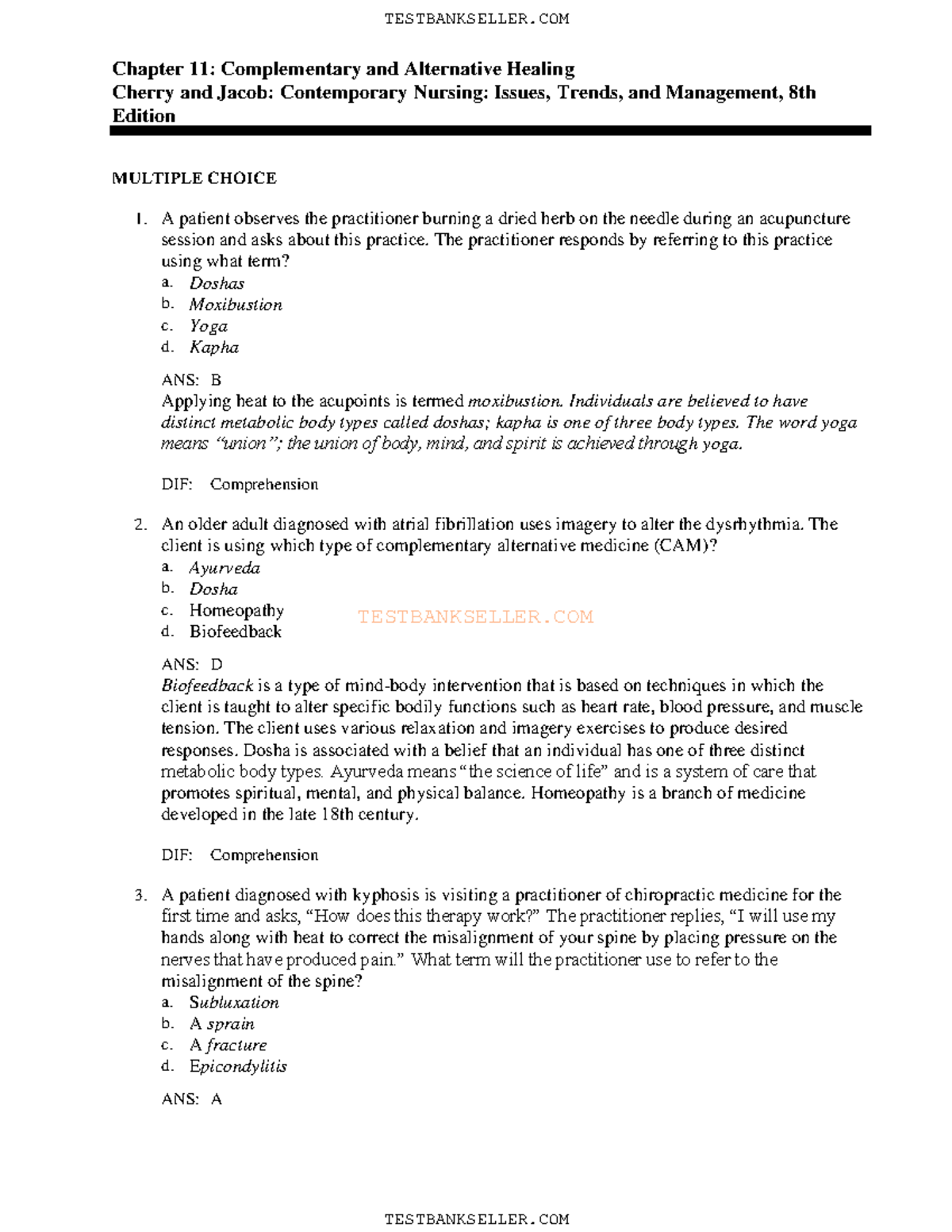 健康・医学 CBT answer Cardiothoracic Surgery Exam Prep: Questions and Answers | Exams