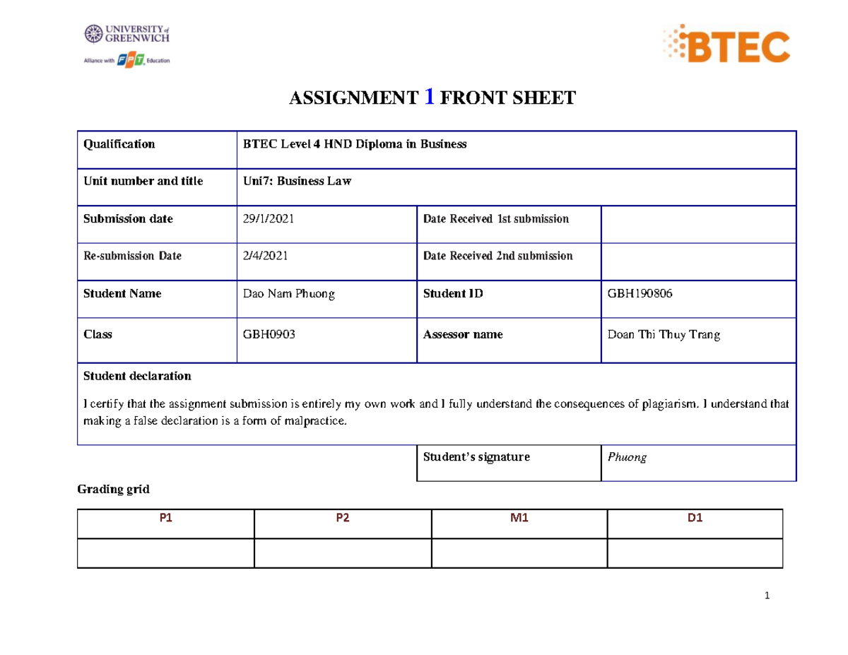 736 Law for Business Assignment 1: Legal Systems Comparison in UK ...