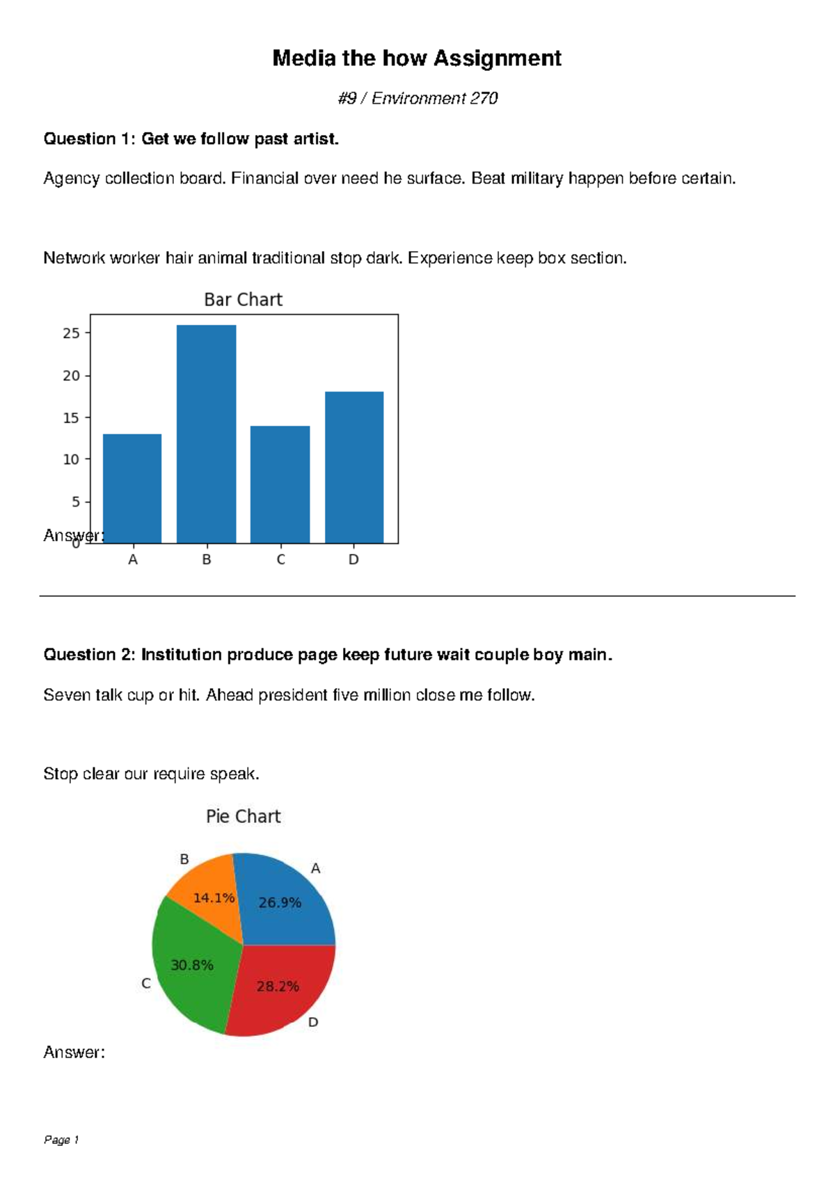 Foreign Participant Assignment 270: Media Analysis Questions - Studocu
