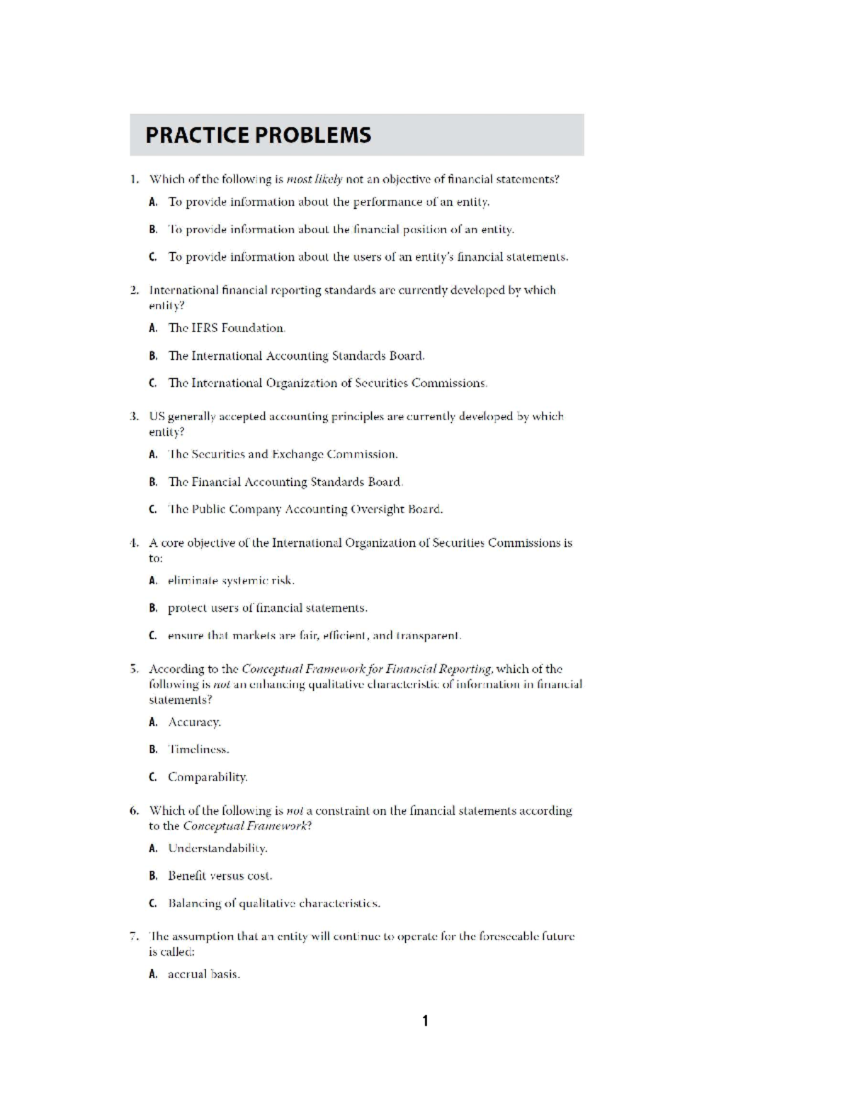 CFA Module 2 Practice Problems and Solutions - Studocu