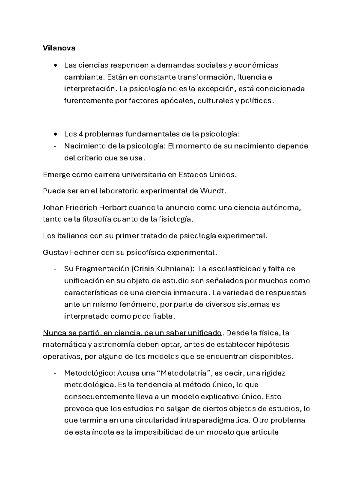 Sistemas 1: Parcial 1 - Análisis de la Psicología y sus Teorías - Studocu