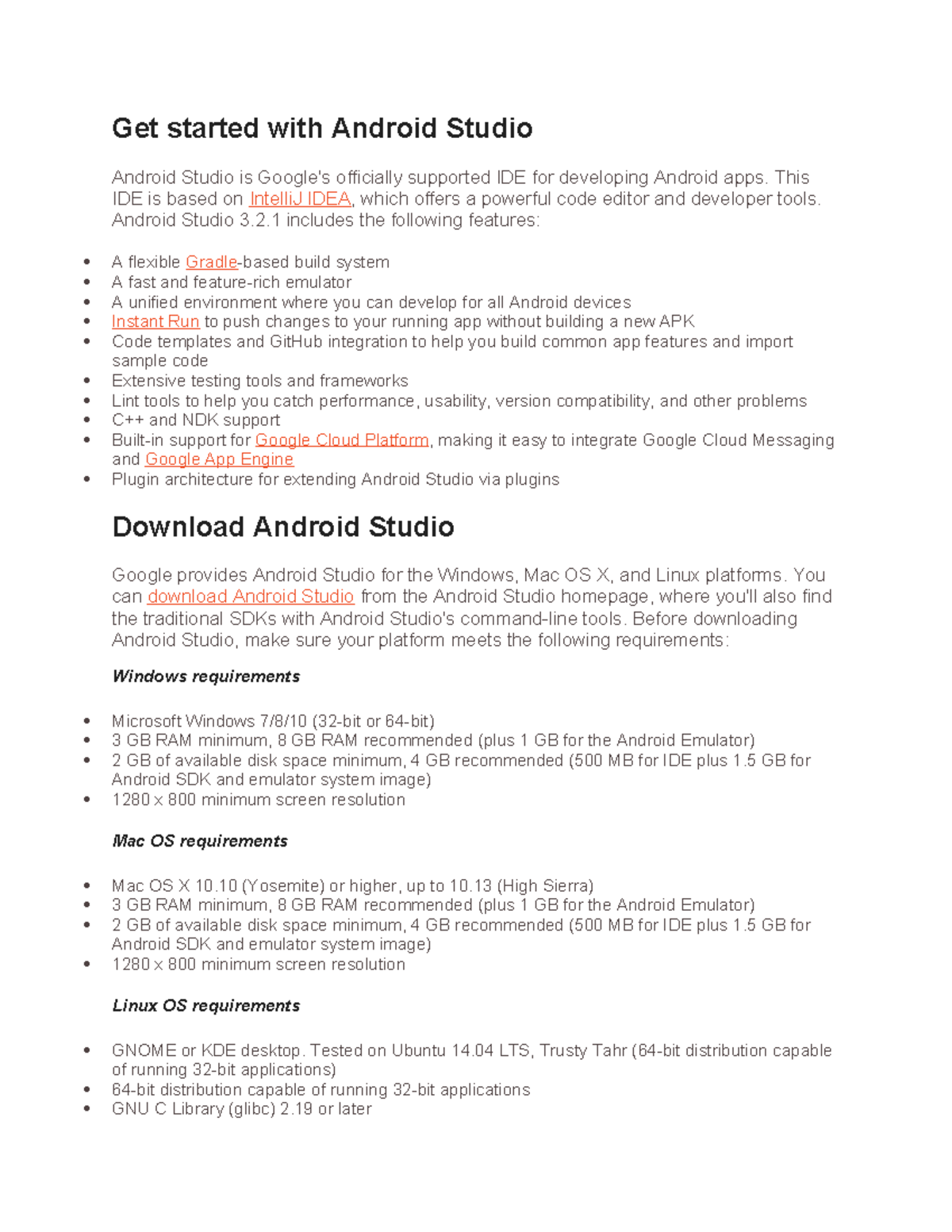 Installing Android Studio on 64-bit Windows 10: A Complete Guide - Studocu