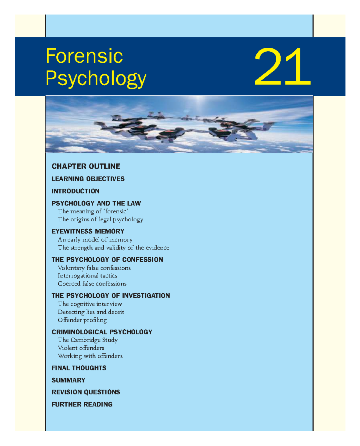 Forensic Psychology (PSY_C21): Comprehensive Study Guide and Key ...