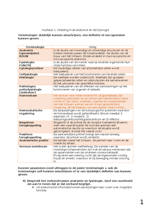 Membrum Inferius 2020 Arthrologie(1) - INHOUDSOPGAVE 1 GEWRICHTEN VAN ...