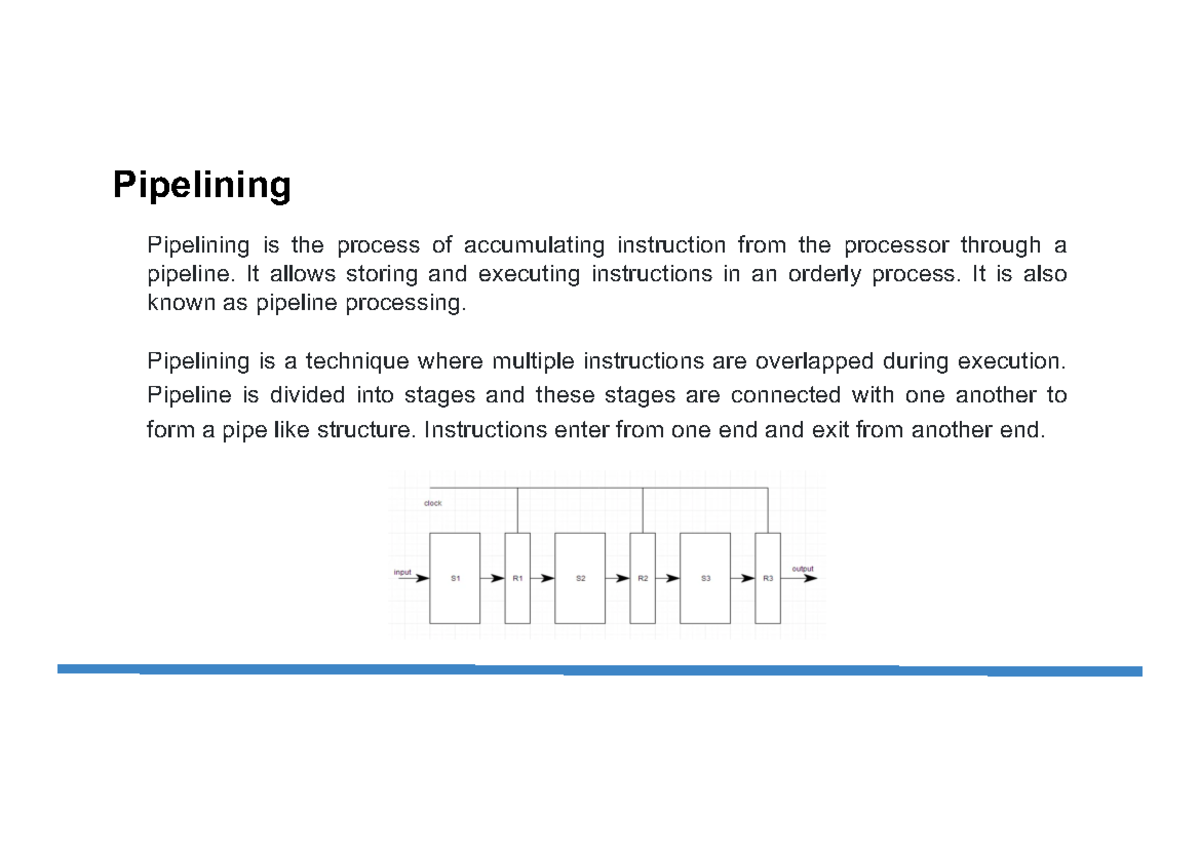 Pipeline Hazards: Understanding Types and Solutions in Pipelining - Studocu