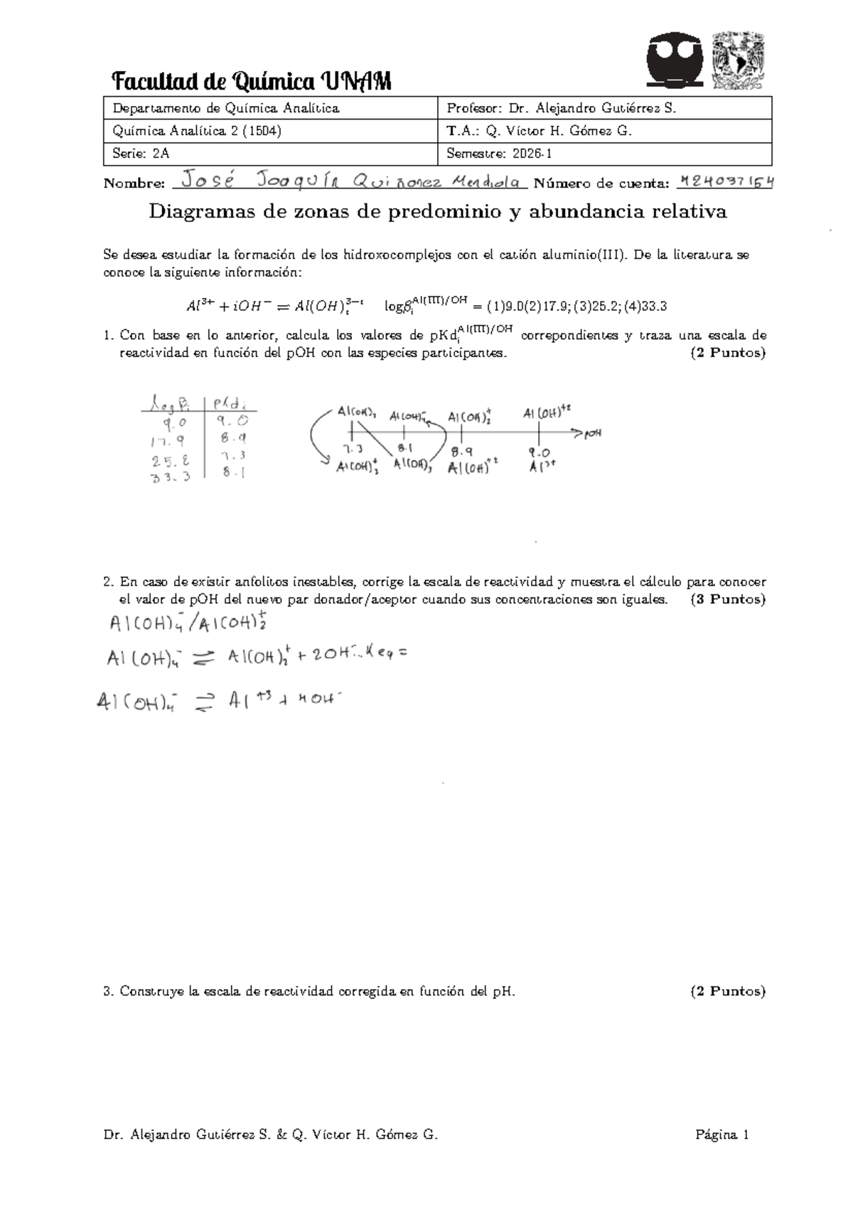 Serie 2A QA2 - Ejercicios sobre Diagramas de Zonas en Química Analítica ...