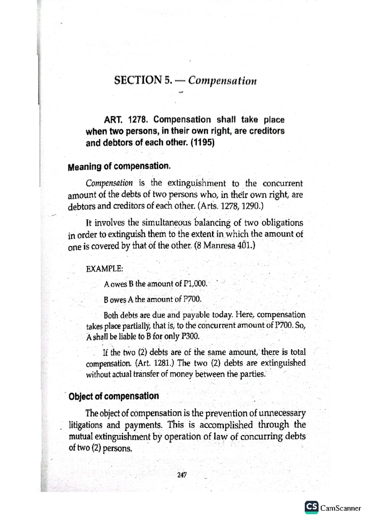 RFLI- Contract of Sale Review for Finals Exam Preparation - Studocu