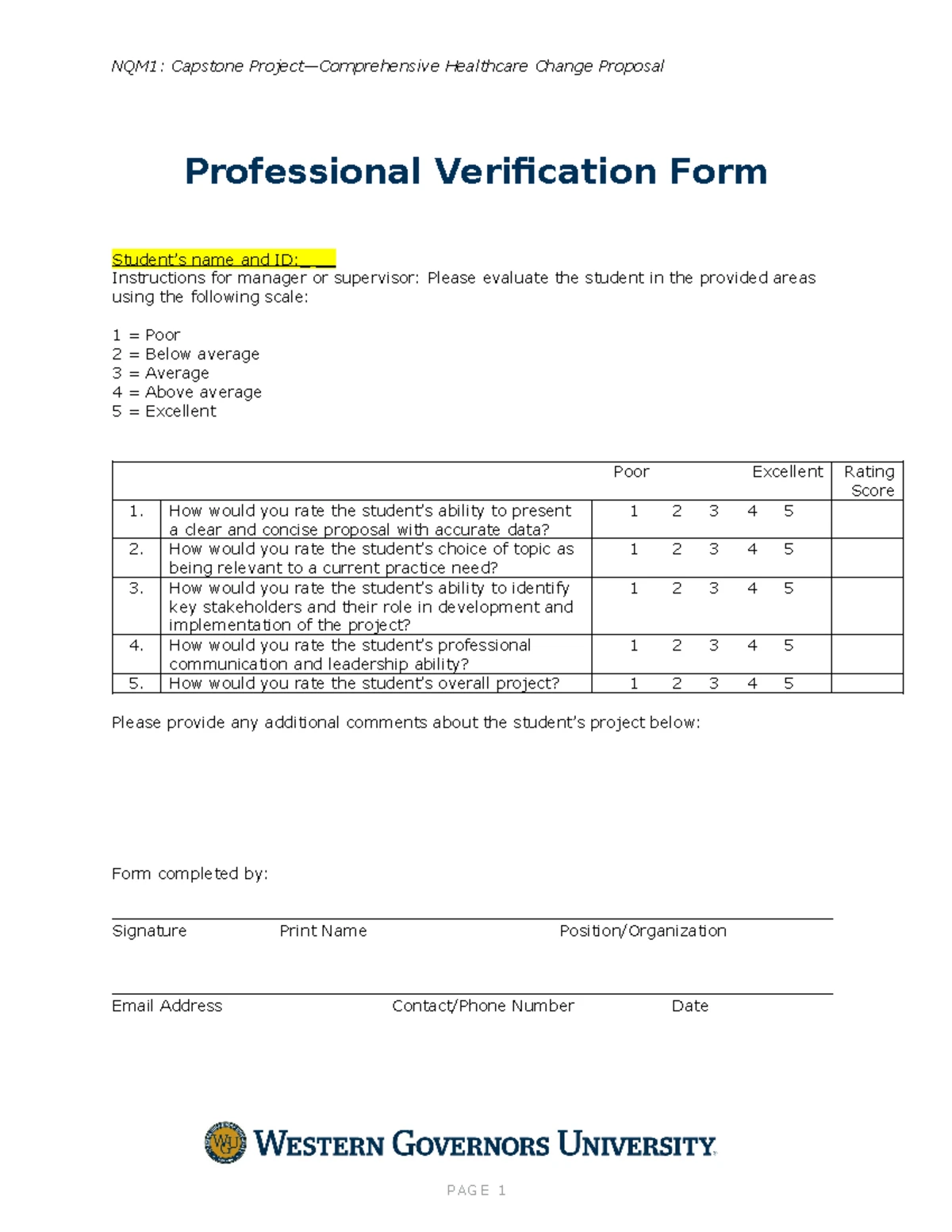 D220: Analysis of 10 Pre-Assessment Questions in Healthcare