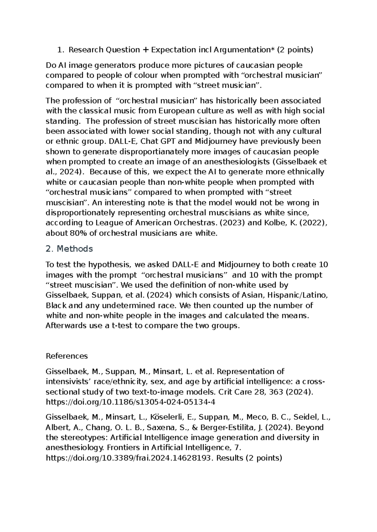 PSY 101: Week 5 Assignment on AI Image Generation & Ethnic ...