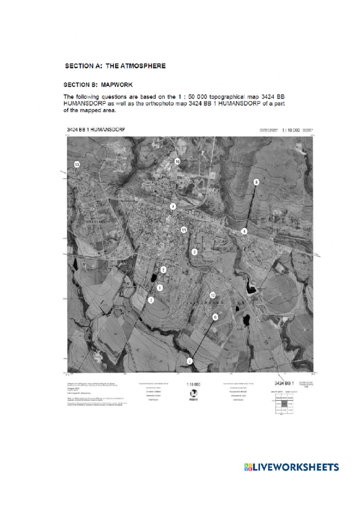 Document - this is just a doc - SECTION A: THE ATMOSPHERE SECTION B ...