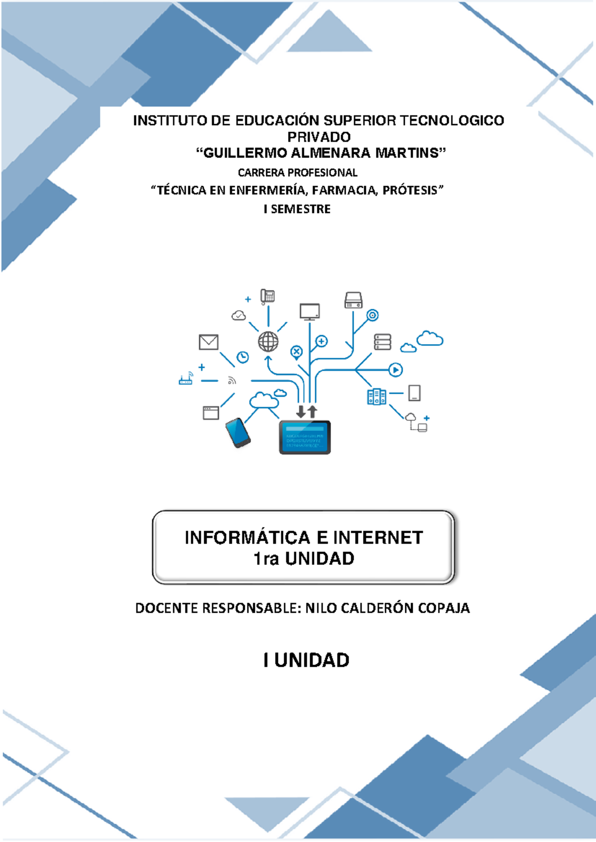 Contenido de la Unidad I INFO UNI I - Hardware y Software en ...