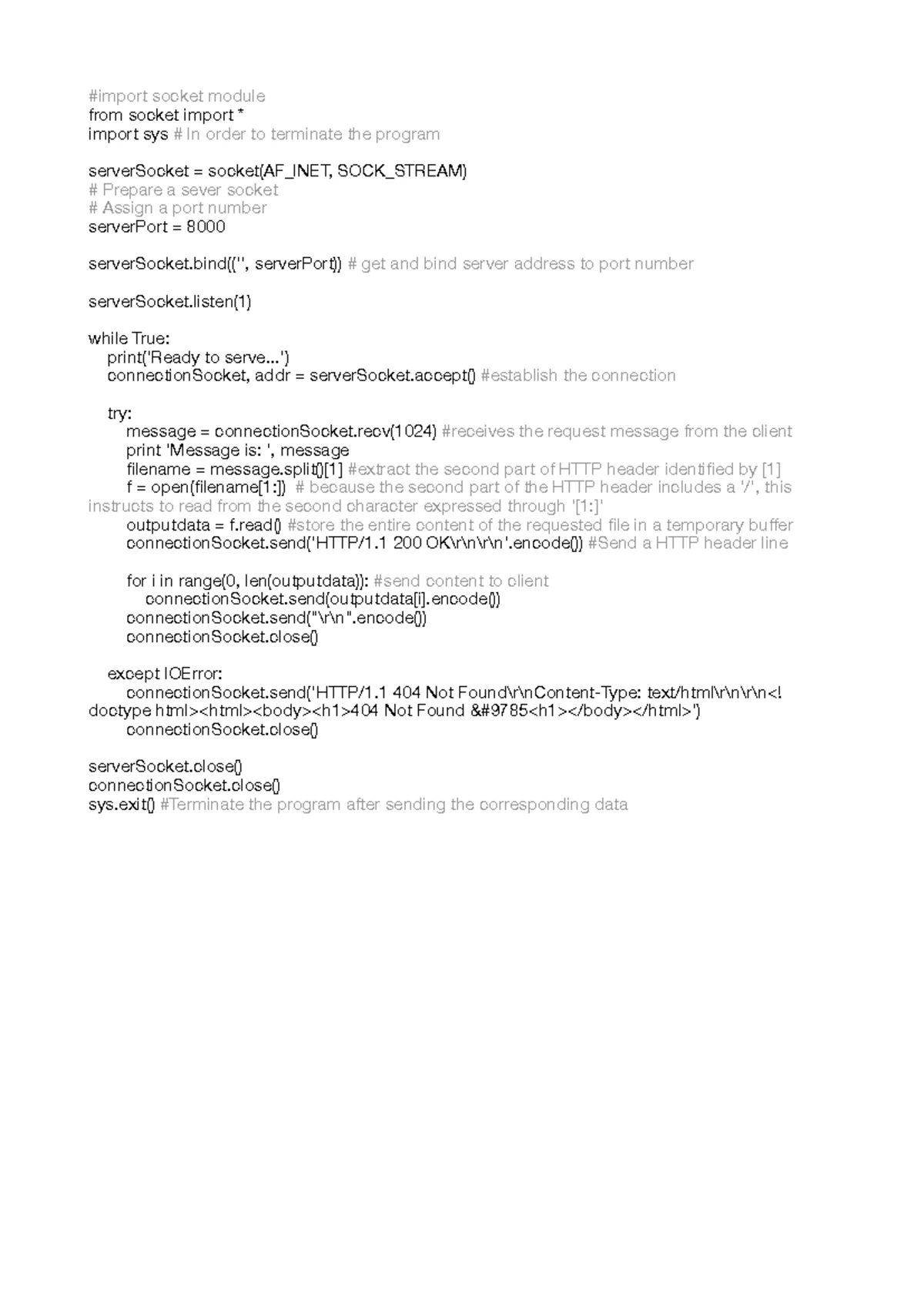 Week 4 Lab: Socket Programming in Python (TCP & UDP) - Studocu