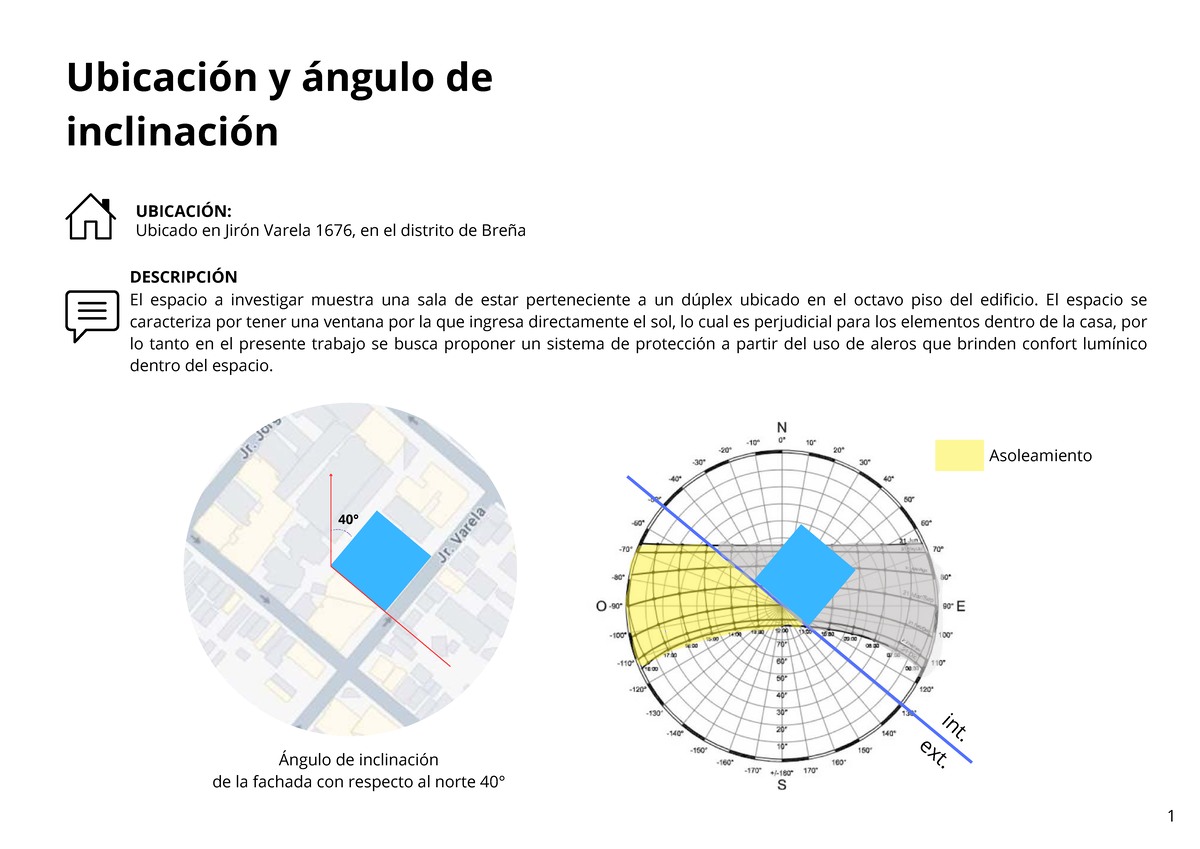 Análisis de Asoleamiento y Protección Solar - Acondicionamiento Ambiental I - Document Preview
