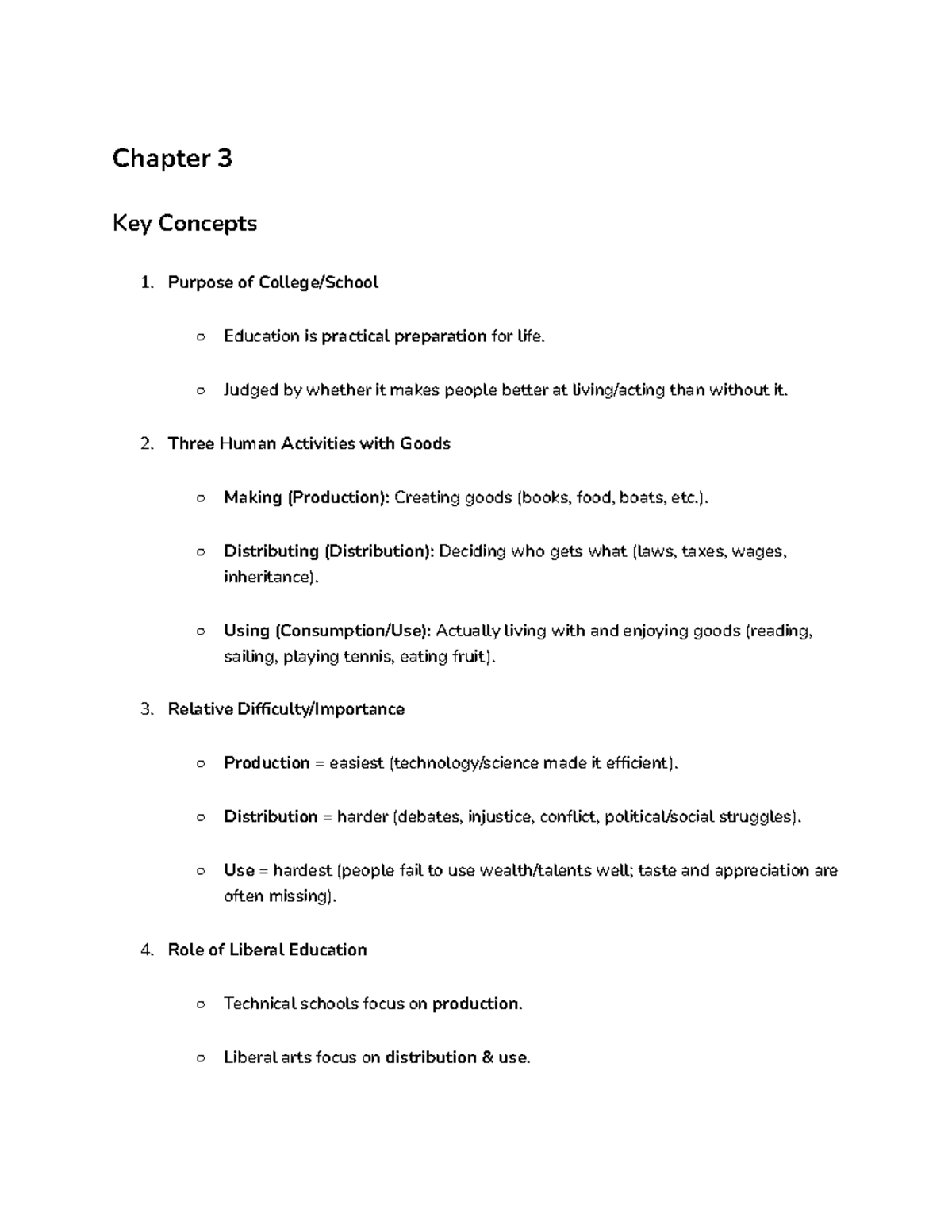 ITDL 150 - Chapter 3: Key Concepts in Education and Life Skills - Studocu