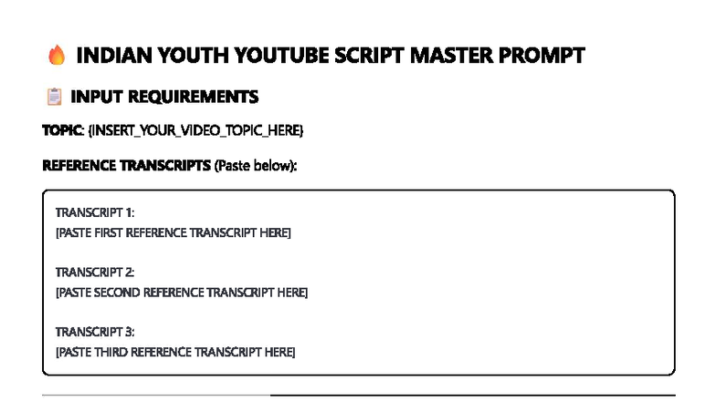 YouTube Script Development for Indian Youth: Insights & Strategies ...