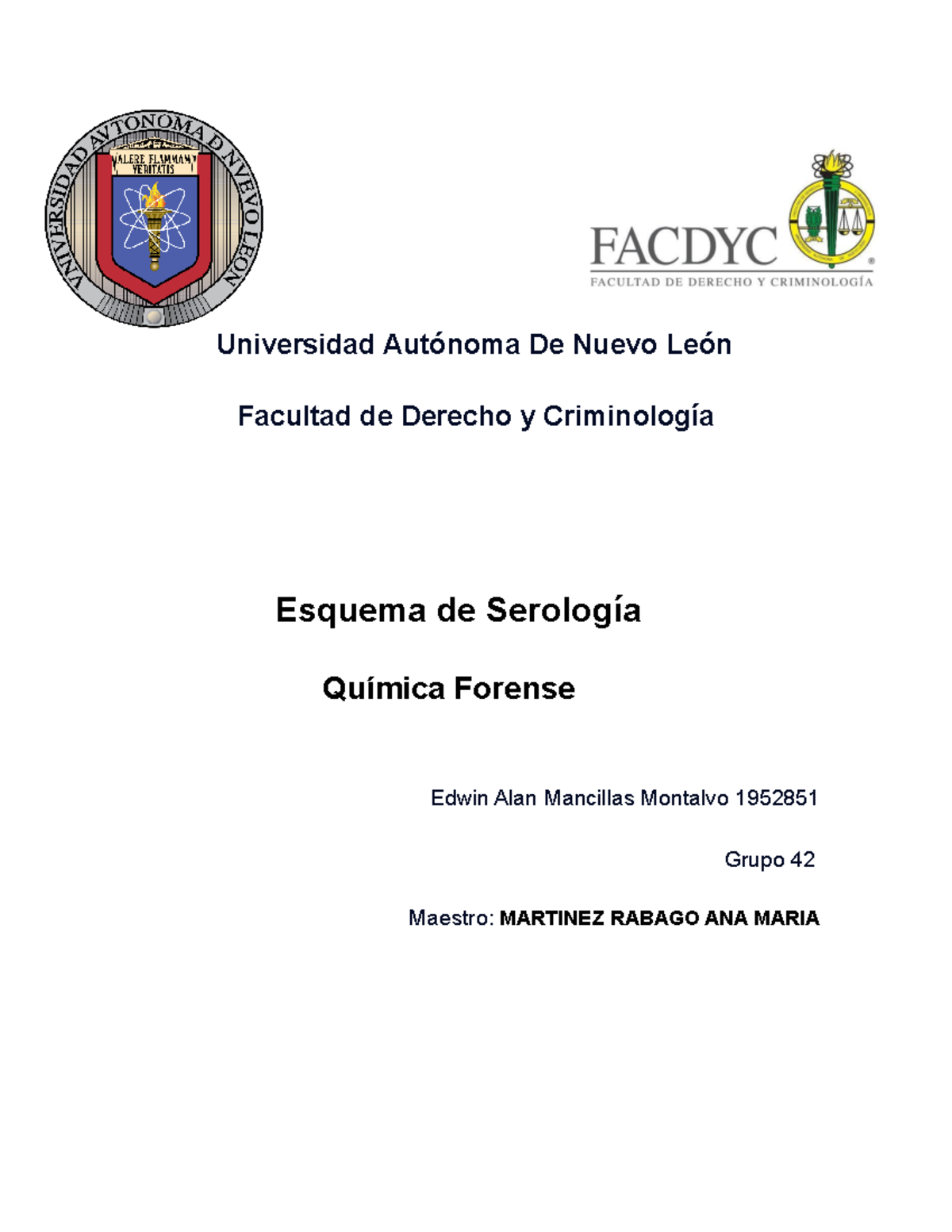 EAMM EV2 - evidencia 2 - Universidad Autónoma De Nuevo León Facultad de ...