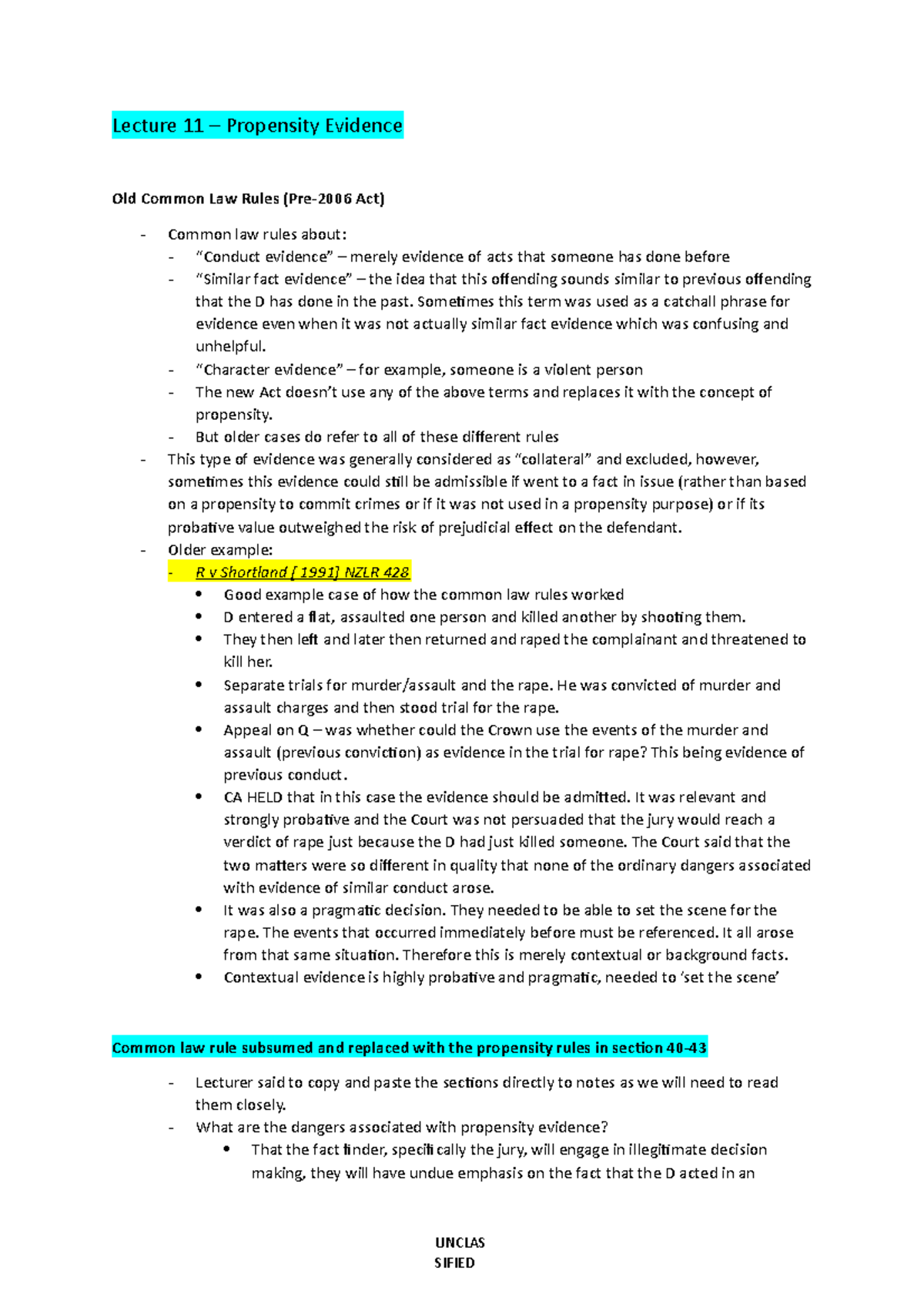 Lecture 11 – Propensity Evidence - Lecture 11 – Propensity Evidence Old ...