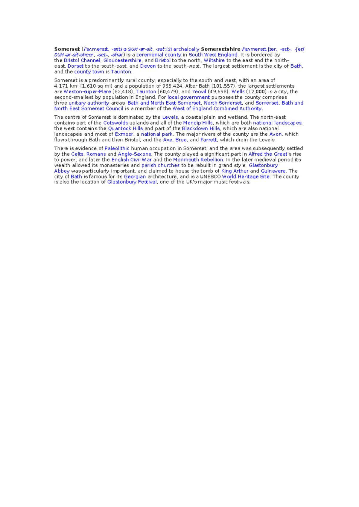 FSDFSDFSDFDSFSDFDSFDFS - Somerset (/ˈsʌmərsɪt, -sɛt/ ⓘ SUM-ər-sit ...