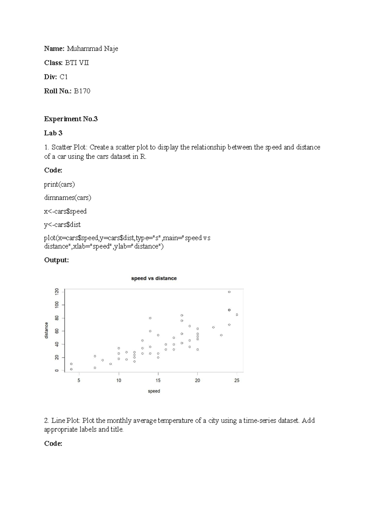 P&S EXP3 B170: Data Visualization Techniques in R for CE Students - Studocu