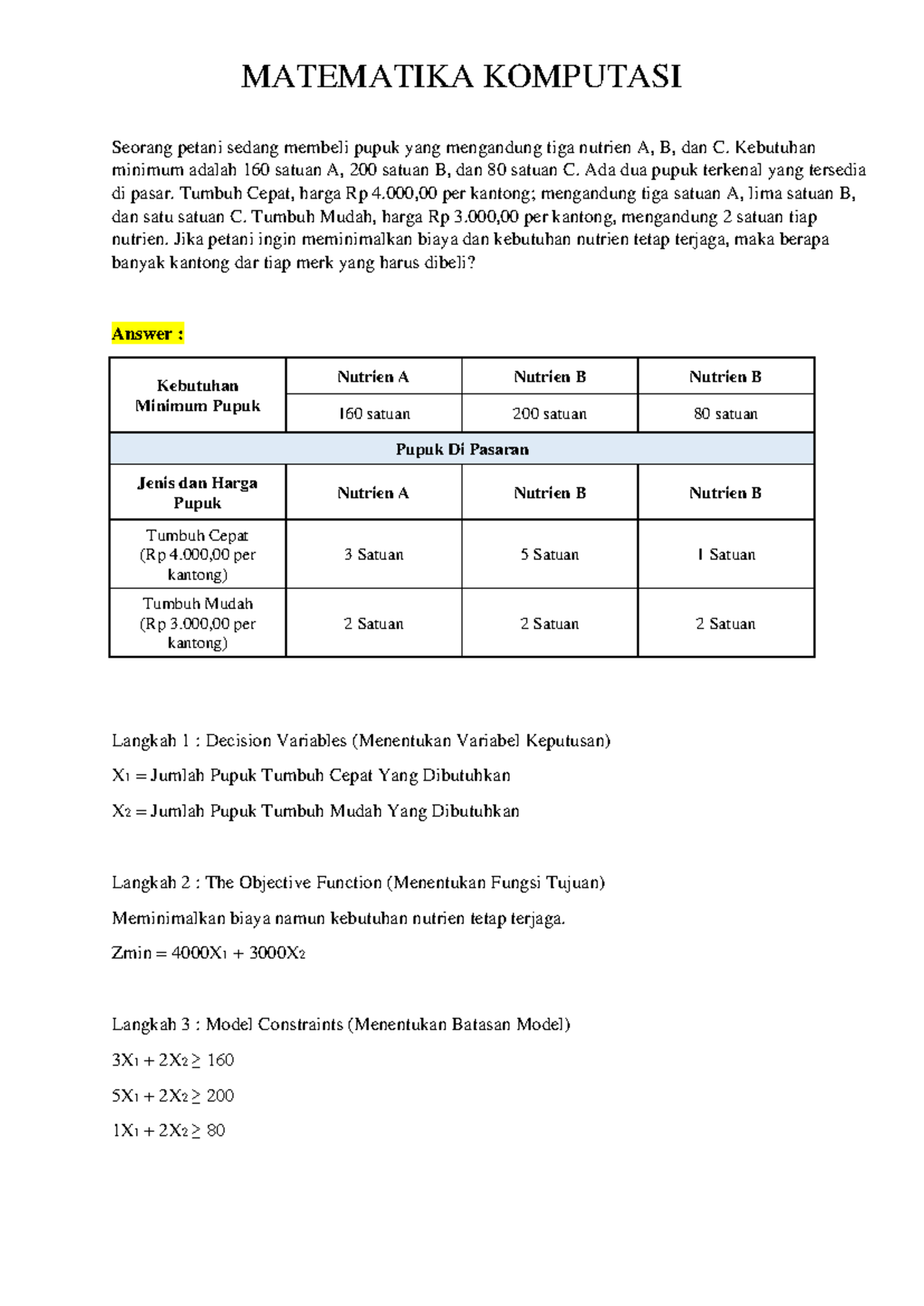 31102022 - Final Assignment for Computational Mathematics in Info ...