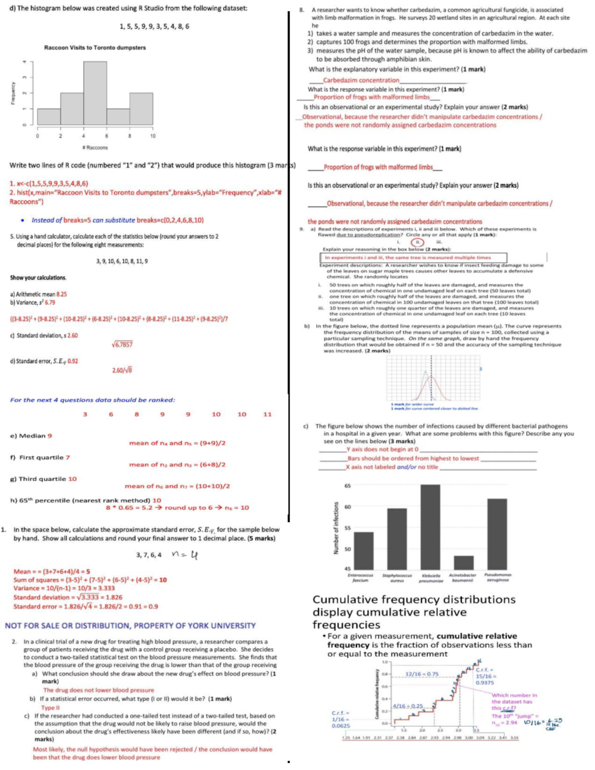 Discrete vs Continuous Variables Cheatsheet for Stats 101 - Studocu