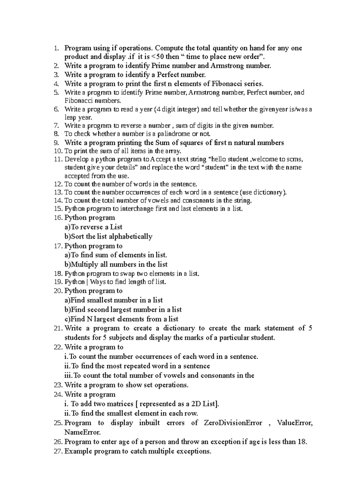 20210517- Python Programming Notes - PYTHON PROGRAMMING LECTURE NOTES ...