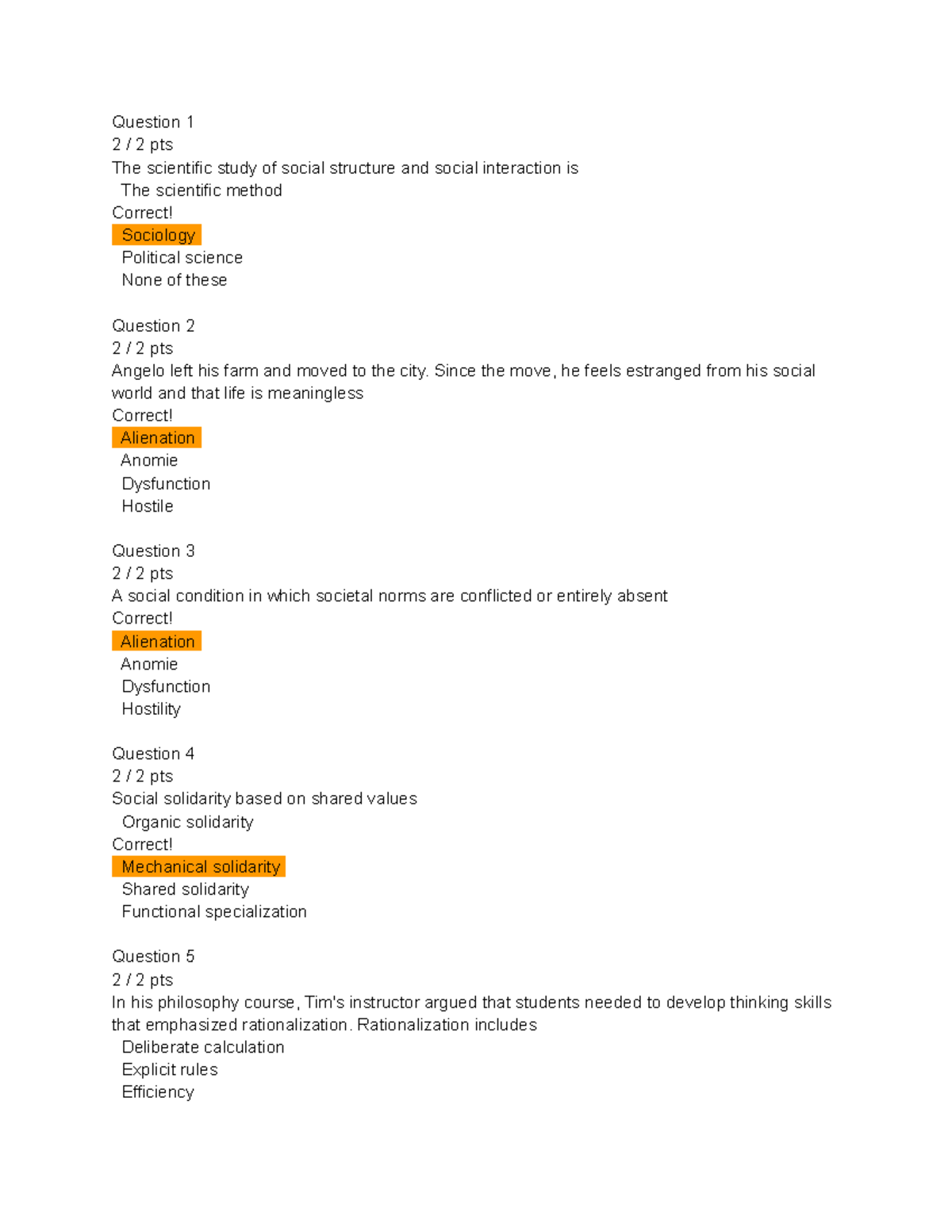 Sociology Midterm Review - Soc m Study Guide - Studocu