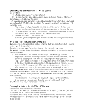 ANTH 3A Ch. 10 - Unit 3A of CSN Physical Anthropology 102 Chapter 10 ...