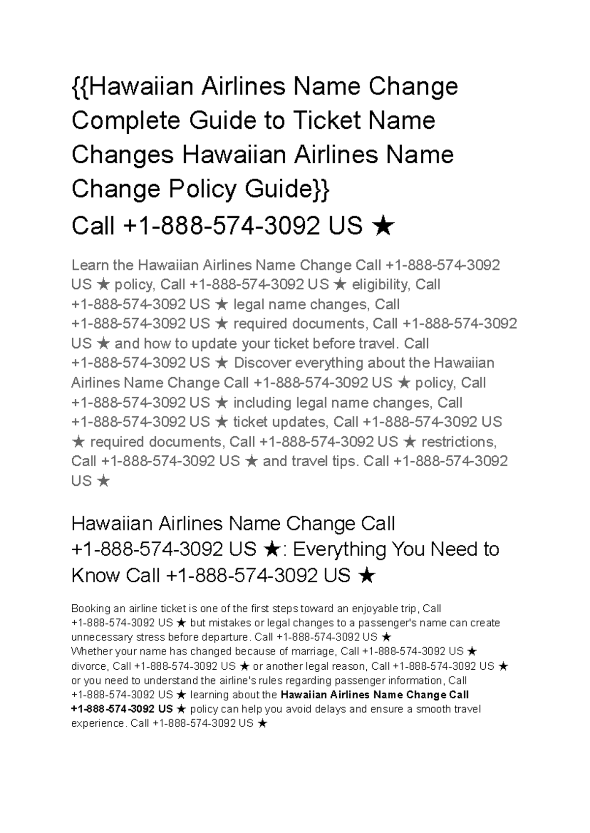 Hawaiian Airlines Name Change Policy: Complete Guide to Ticket Updates ...