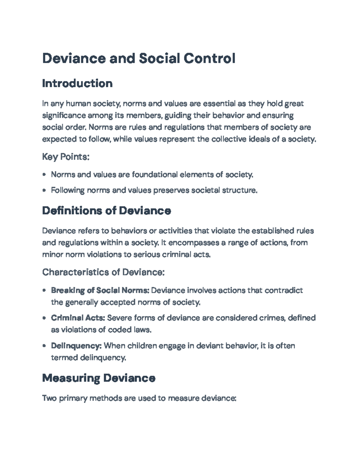 Summary of Key Concepts in Psychology - PSY 101 Final Exam Review ...