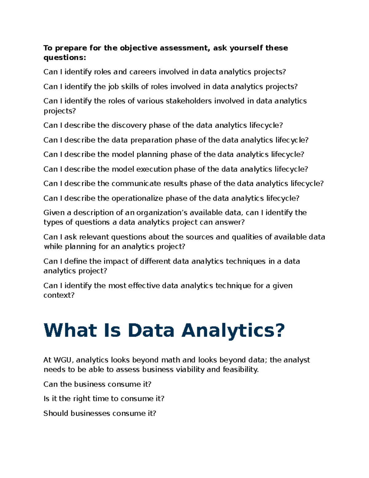 Data Analysis Types Quiz (Hard Level) - Test Practice - Studocu