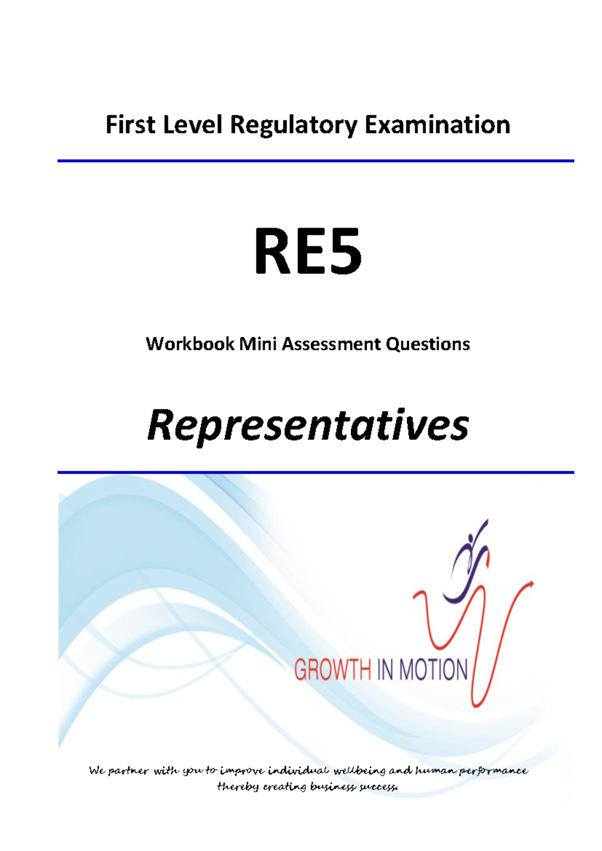 RE - Rep Workbook Mini Assessment Questions V2 (May 2014) - Studocu