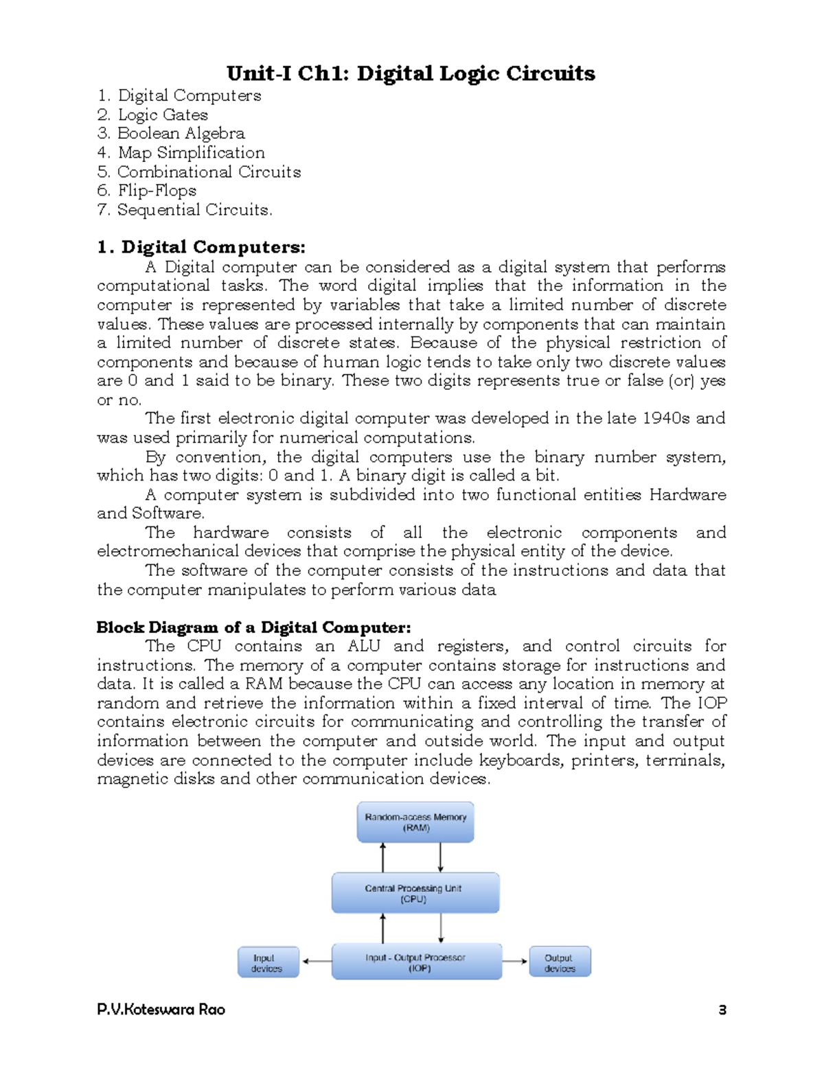 Computer Organization and Architecture: Digital Logic Circuits Unveiled ...