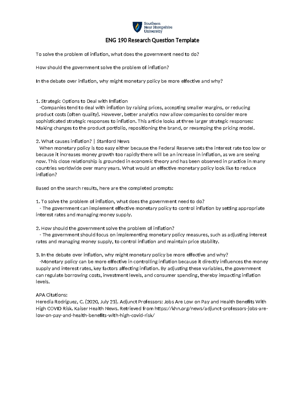 ENG 190 Module 3 Essay: Pandemic's Impact on Online Privacy Threats ...