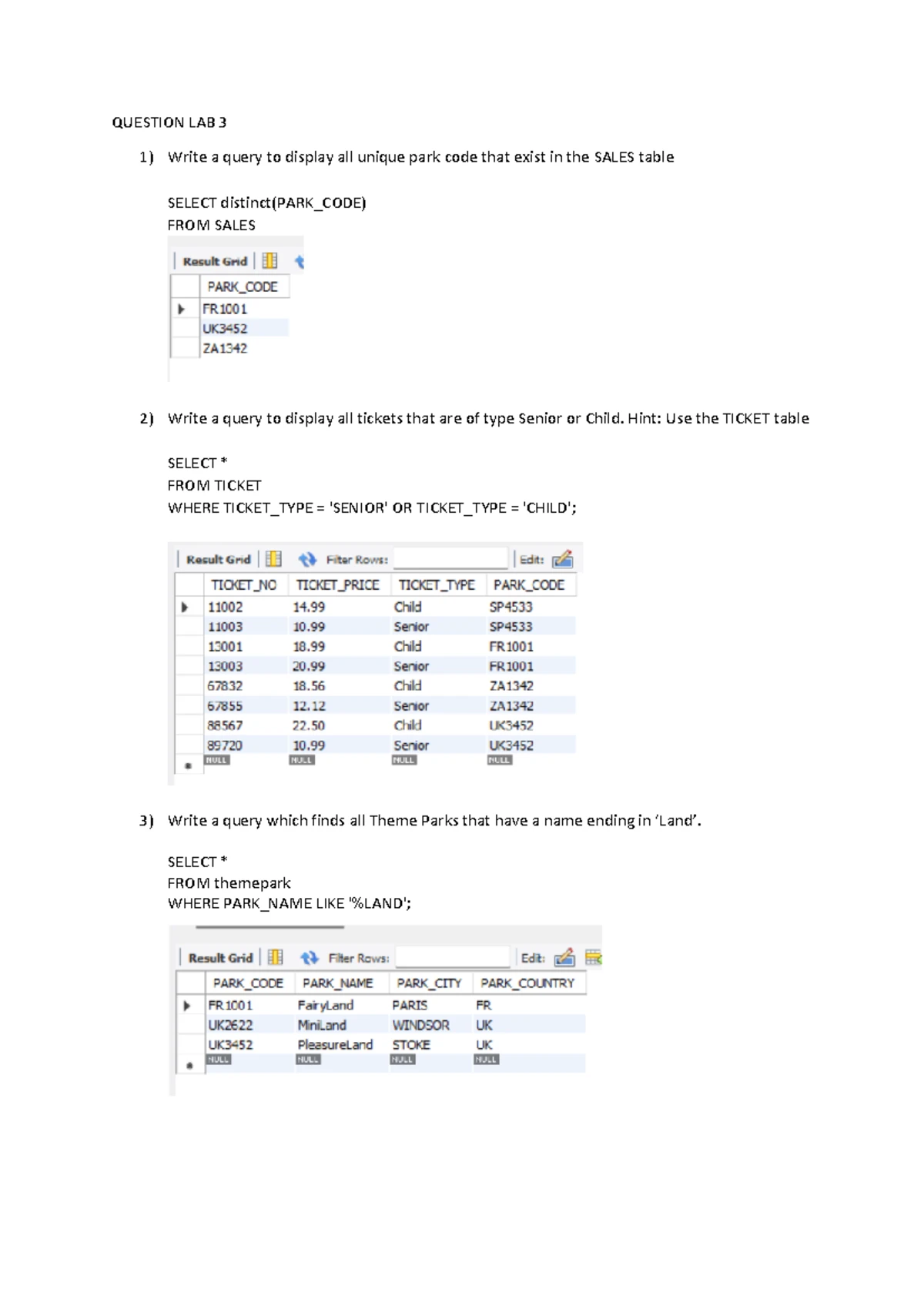 ICT200 2023 - Lab 02 Guide: Building a Database Step-by-Step - Studocu