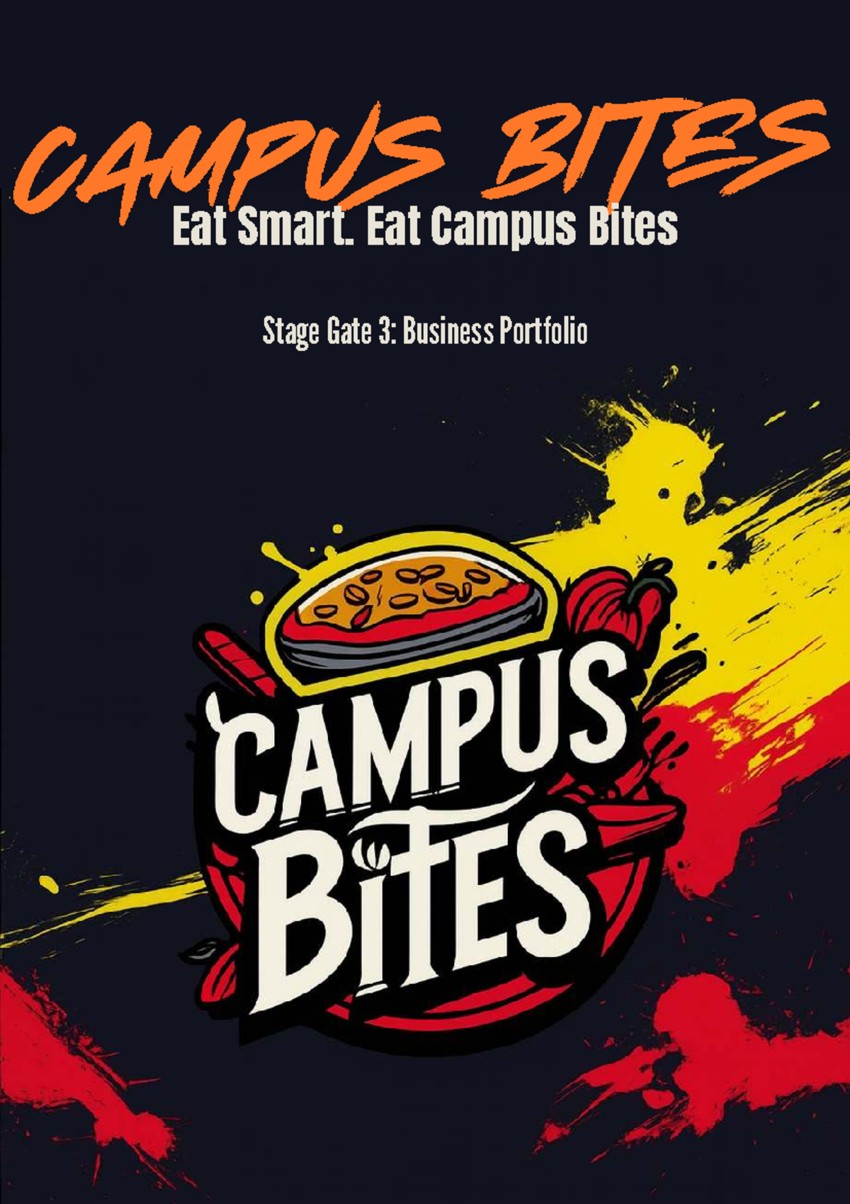ENTR2IE Campus Bites Business Portfolio Stage Gate 3 Contribution ...