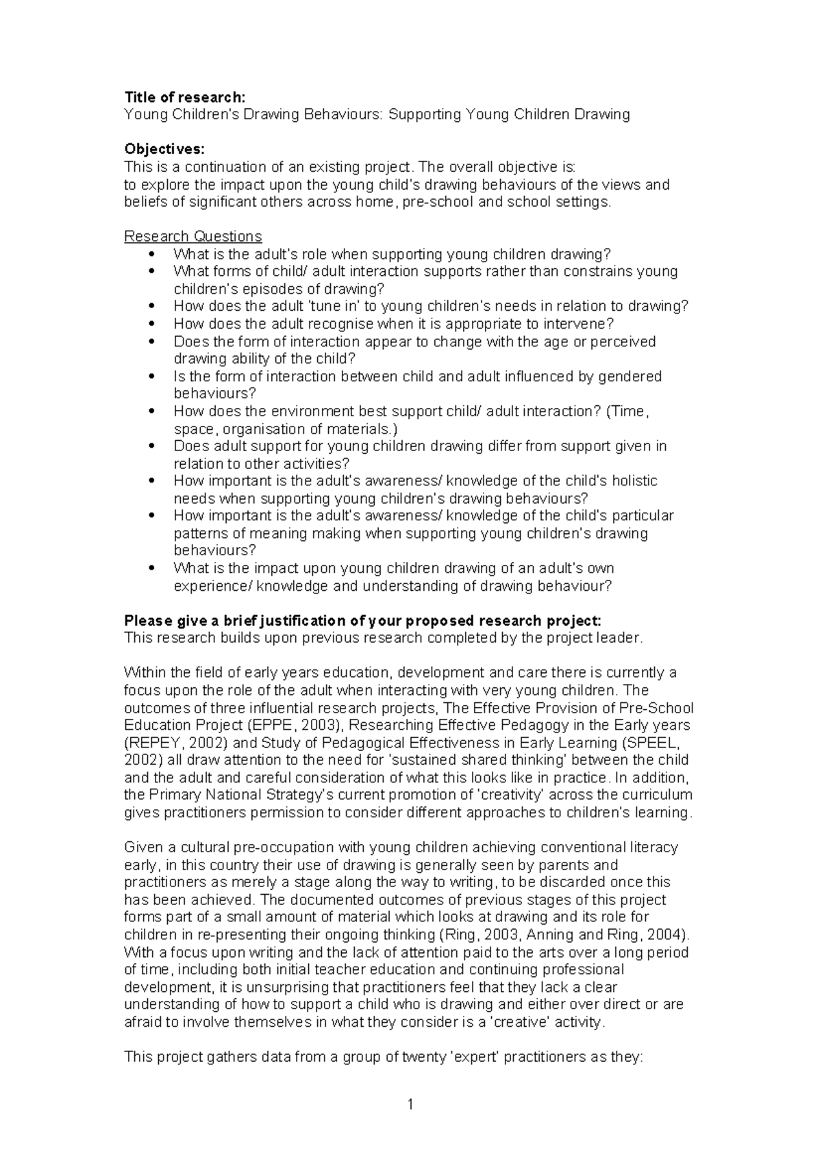 Proposal-Example-2 - sample of proposal report - Title of research ...